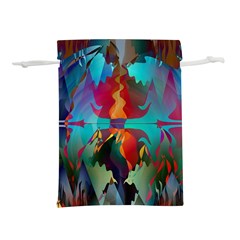 Background Sci Fi Fantasy Colorful Lightweight Drawstring Pouch (s)