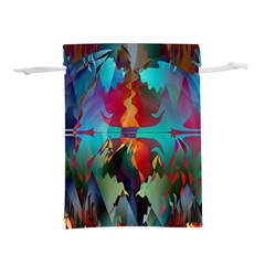 Background Sci Fi Fantasy Colorful Lightweight Drawstring Pouch (l)