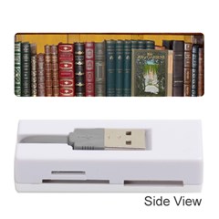 Books Library Bookshelf Bookshop Memory Card Reader (stick) by Wegoenart