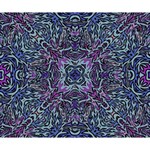 Pattern Fire Purple Repeating Deluxe Canvas 14  x 11  (Stretched) 14  x 11  x 1.5  Stretched Canvas