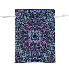 Pattern Fire Purple Repeating  Lightweight Drawstring Pouch (xl) by Wegoenart