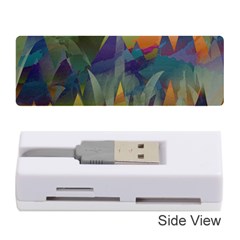 Mountains Abstract Mountain Range Memory Card Reader (stick) by Wegoenart