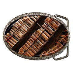 Books Bookshelf Classic Collection Belt Buckles by Wegoenart