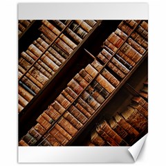 Books Bookshelf Classic Collection Canvas 11  X 14  by Wegoenart