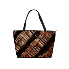 Books Bookshelf Classic Collection Classic Shoulder Handbag by Wegoenart