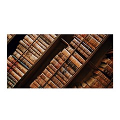 Books Bookshelf Classic Collection Satin Wrap by Wegoenart