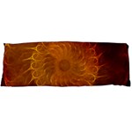 Orange Warm Hues Fractal Chaos Body Pillow Case (Dakimakura) Body Pillow Case