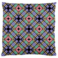 Pattern Wallpaper Background Abstract Geometry Large Cushion Case (two Sides)