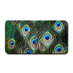 Peacock Feathers Peacock Bird Medium Bar Mats by Wegoenart