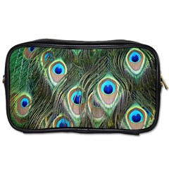 Peacock Feathers Peacock Bird Toiletries Bag (Two Sides)