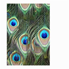 Peacock Feathers Peacock Bird Small Garden Flag (two Sides) by Wegoenart