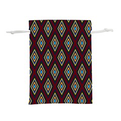 Colorful Diamonds Variation 1 Lightweight Drawstring Pouch (l)