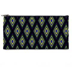 Colorful Diamonds Variation 2 Pencil Cases by bloomingvinedesign