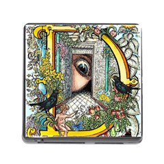 Initially Yours - The Illustrated Alphabet  d  - By Larenard Studios Memory Card Reader (square 5 Slot)