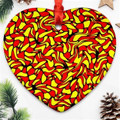 Rby 25 Heart Ornament (two Sides) by ArtworkByPatrick