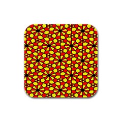 Rby 26 Rubber Square Coaster (4 Pack)  by ArtworkByPatrick