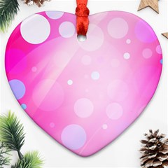 Playful Heart Ornament (two Sides)