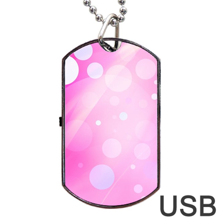 Playful Dog Tag USB Flash (One Side)