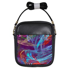 Neonchaos Girls Sling Bag by designsbyamerianna