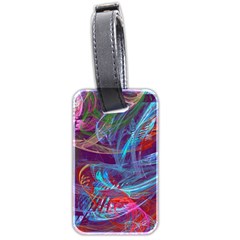 Neonchaos Luggage Tag (two Sides) by designsbyamerianna