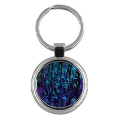 Who Broke The 80s Key Chain (round) by designsbyamerianna