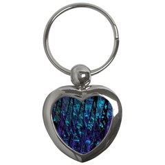 Who Broke The 80s Key Chain (heart) by designsbyamerianna