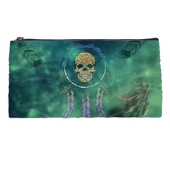 Dreamcatcher With Skull Pencil Cases by FantasyWorld7