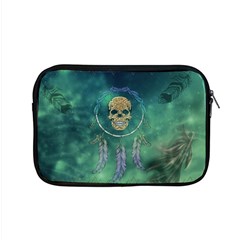 Dreamcatcher With Skull Apple Macbook Pro 15  Zipper Case by FantasyWorld7