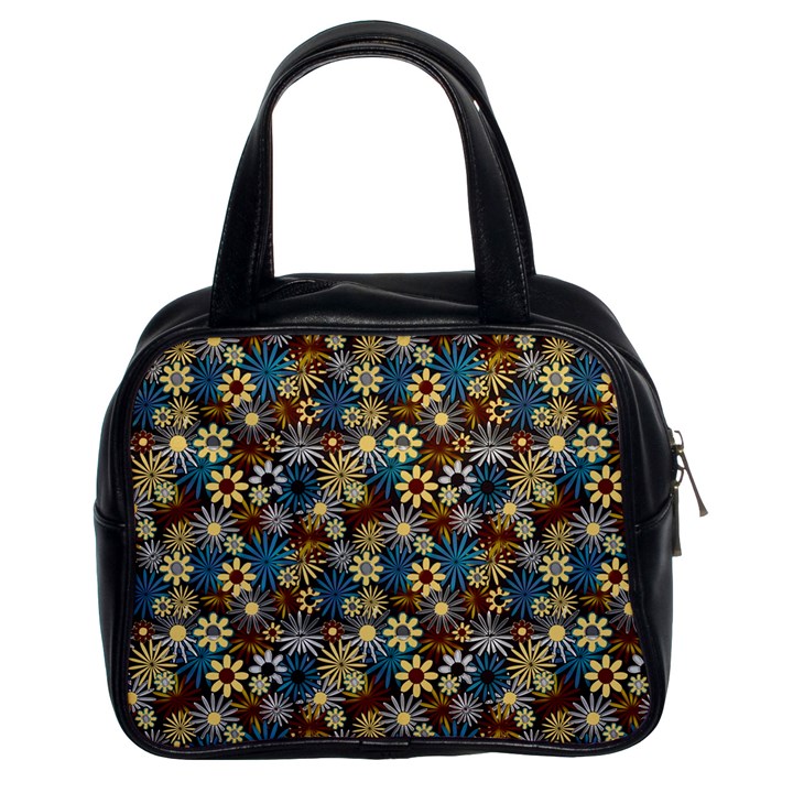 Daisies variation 1 Classic Handbag (Two Sides)