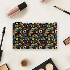 Daisies Variation 1 Cosmetic Bag (small) by bloomingvinedesign