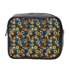 Daisies Variation 1 Mini Toiletries Bag (two Sides) by bloomingvinedesign