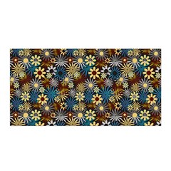 Daisies Variation 1 Satin Wrap by bloomingvinedesign