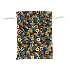 Daisies Variation 1 Lightweight Drawstring Pouch (s) by bloomingvinedesign