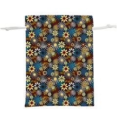 Daisies Variation 1  Lightweight Drawstring Pouch (xl) by bloomingvinedesign