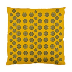 Sensational Stars On Incredible Yellow Standard Cushion Case (one Side) by pepitasart