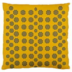 Sensational Stars On Incredible Yellow Standard Flano Cushion Case (two Sides) by pepitasart