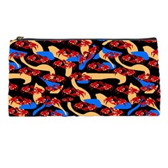 Fighting Crabbies Pattern Pencil Cases by bloomingvinedesign