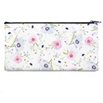 Pink blue flowers pattern                       Pencil Case Back