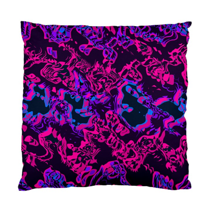 Pink blue abstract texture                       Standard Cushion Case (Two Sides)