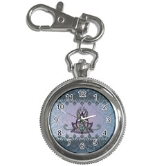 Abstract Decorative Floral Design, Mandala Key Chain Watches by FantasyWorld7