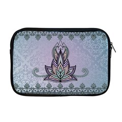 Abstract Decorative Floral Design, Mandala Apple Macbook Pro 17  Zipper Case by FantasyWorld7