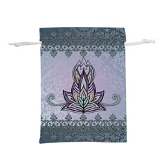 Abstract Decorative Floral Design, Mandala Lightweight Drawstring Pouch (s) by FantasyWorld7