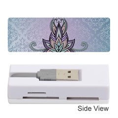 Abstract Decorative Floral Design, Mandala Memory Card Reader (stick) by FantasyWorld7