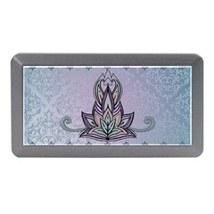 Abstract Decorative Floral Design, Mandala Memory Card Reader (mini) by FantasyWorld7