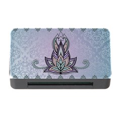 Abstract Decorative Floral Design, Mandala Memory Card Reader With Cf by FantasyWorld7