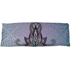 Abstract Decorative Floral Design, Mandala Body Pillow Case (dakimakura) by FantasyWorld7