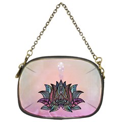 Abstract Decorative Floral Design, Mandala Chain Purse (one Side) by FantasyWorld7