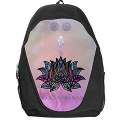 Abstract Decorative Floral Design, Mandala Backpack Bag by FantasyWorld7