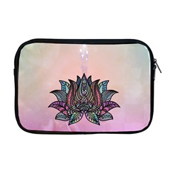 Abstract Decorative Floral Design, Mandala Apple Macbook Pro 17  Zipper Case by FantasyWorld7