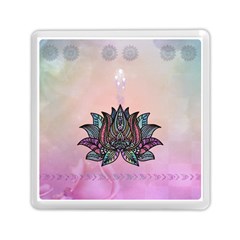 Abstract Decorative Floral Design, Mandala Memory Card Reader (square) by FantasyWorld7